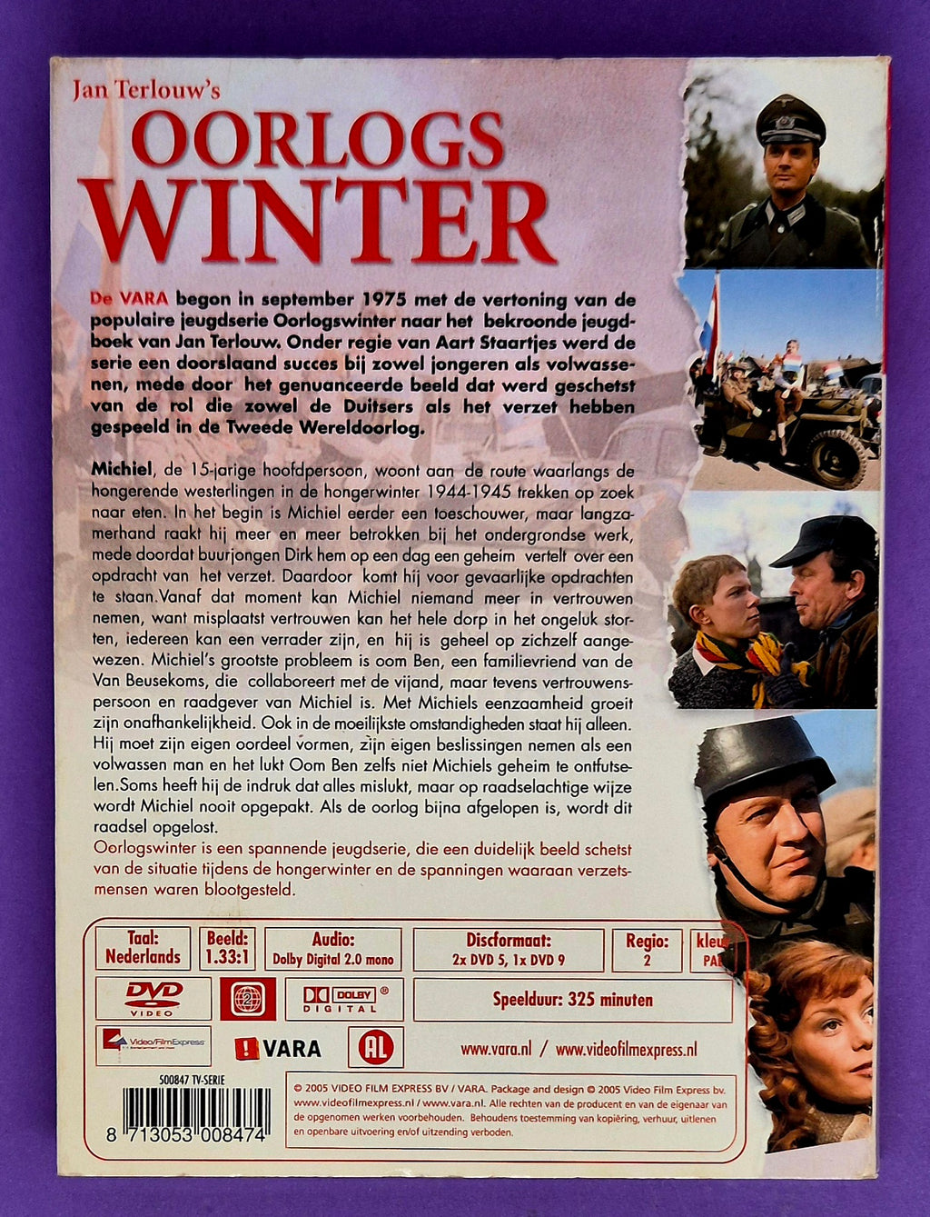 Jan Terlouw’s Oorlogswinter DVD