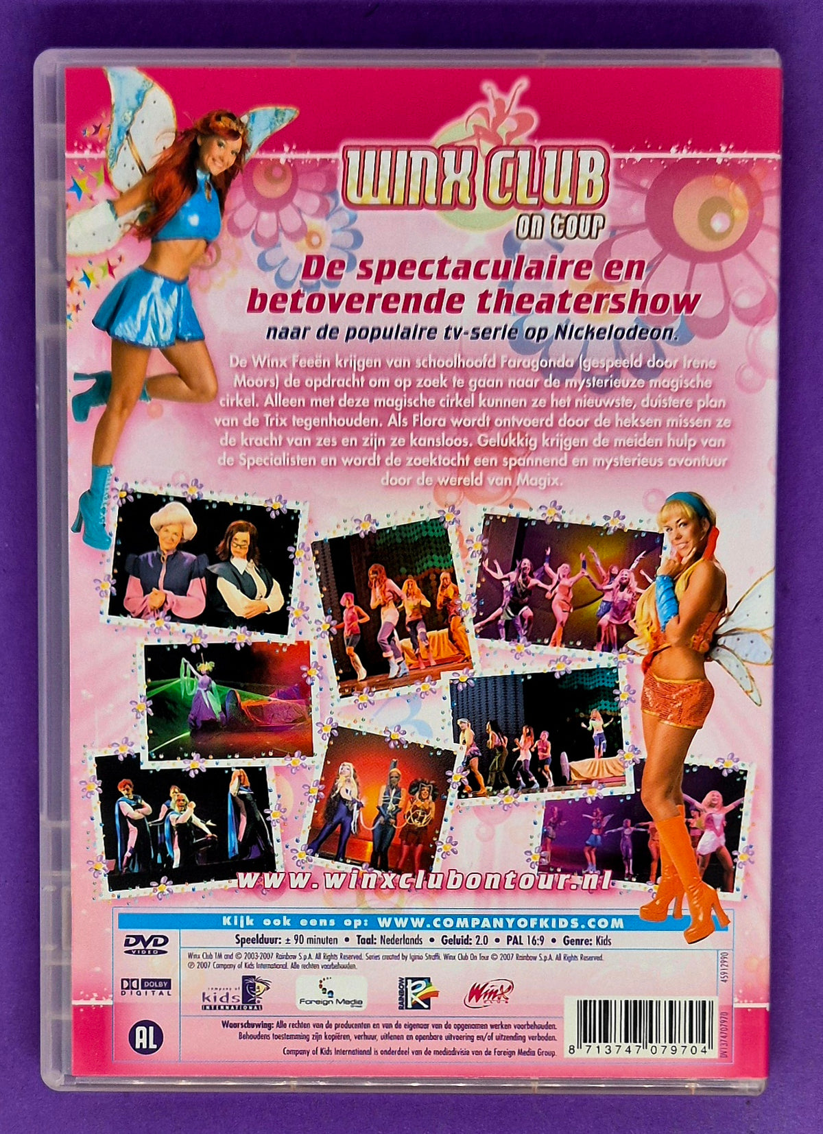 Winx Club On Tour DVD