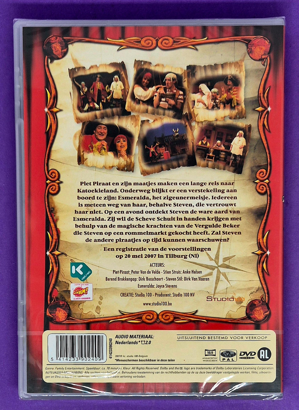 Piet Piraat Show - Het Geheim Van Esmeralda DVD