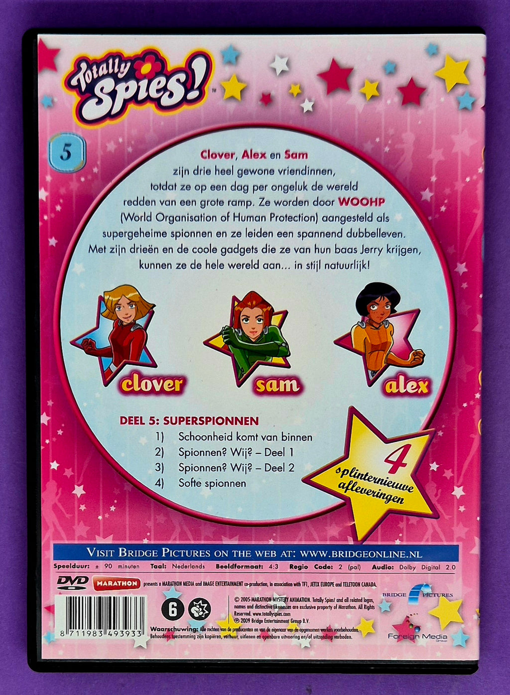 Totally Spies! - Deel 5 - Superspionnen DVD
