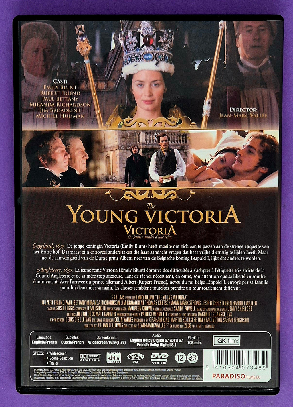 The Young Victoria DVD