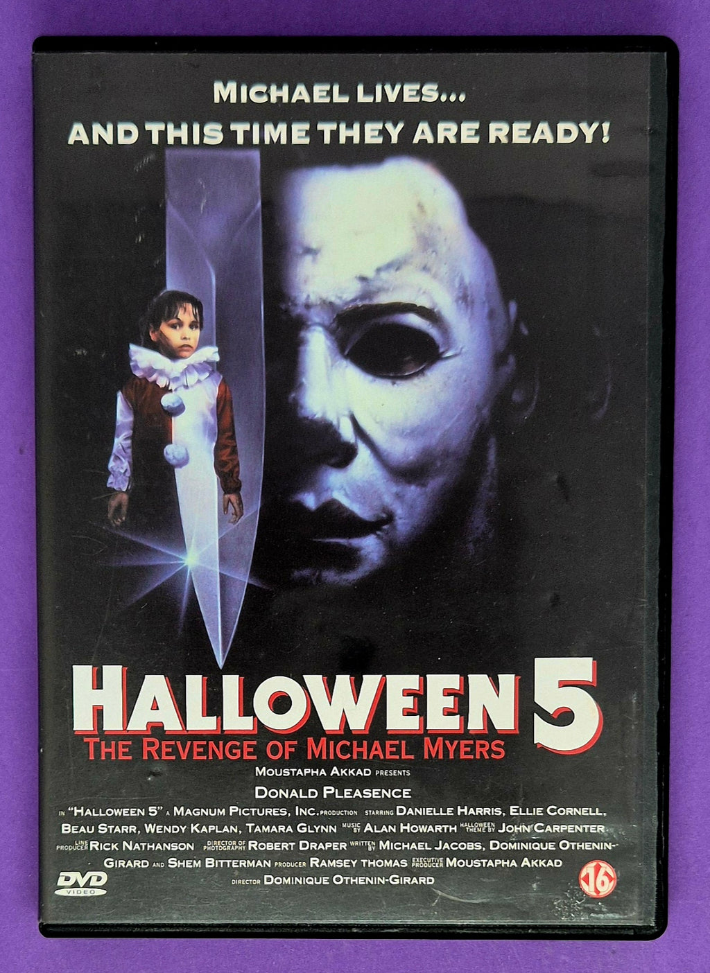 Halloween 5 - The Revenge Of Michael Myers DVD