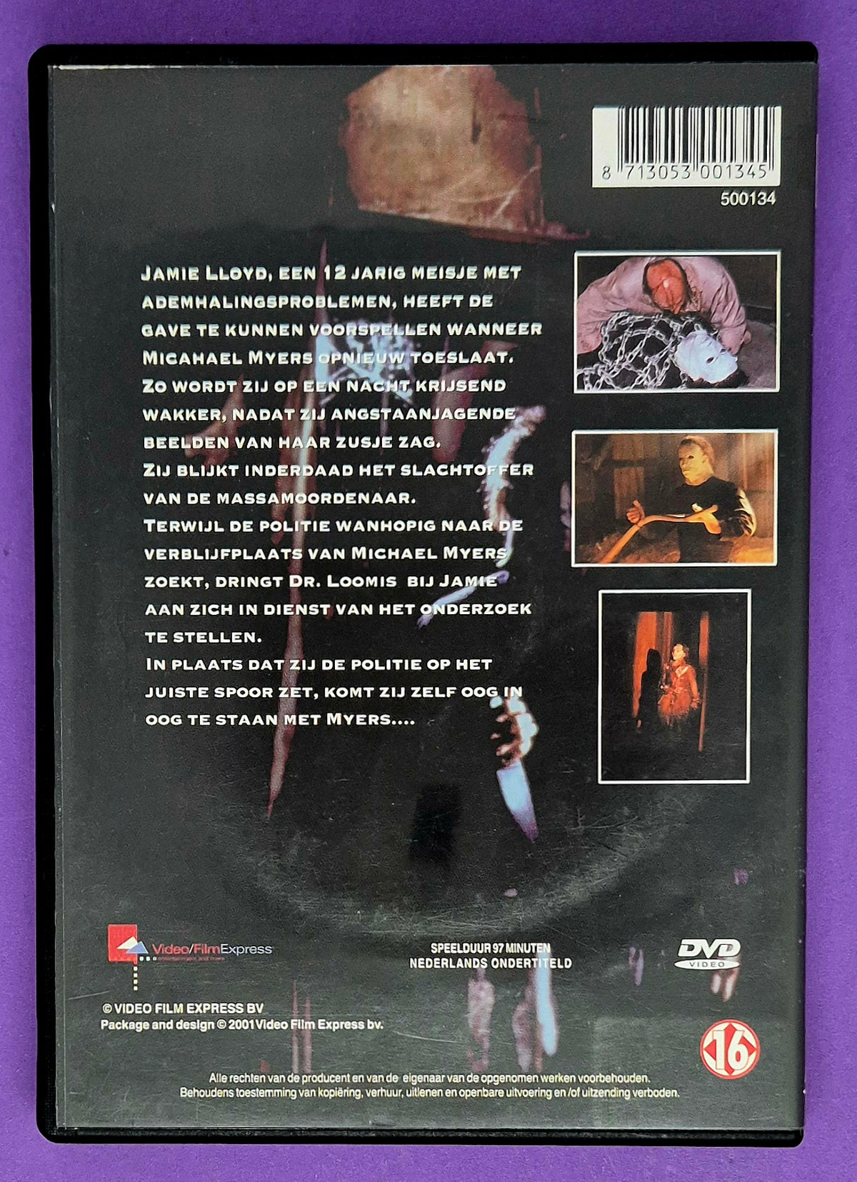 Halloween 5 - The Revenge Of Michael Myers DVD