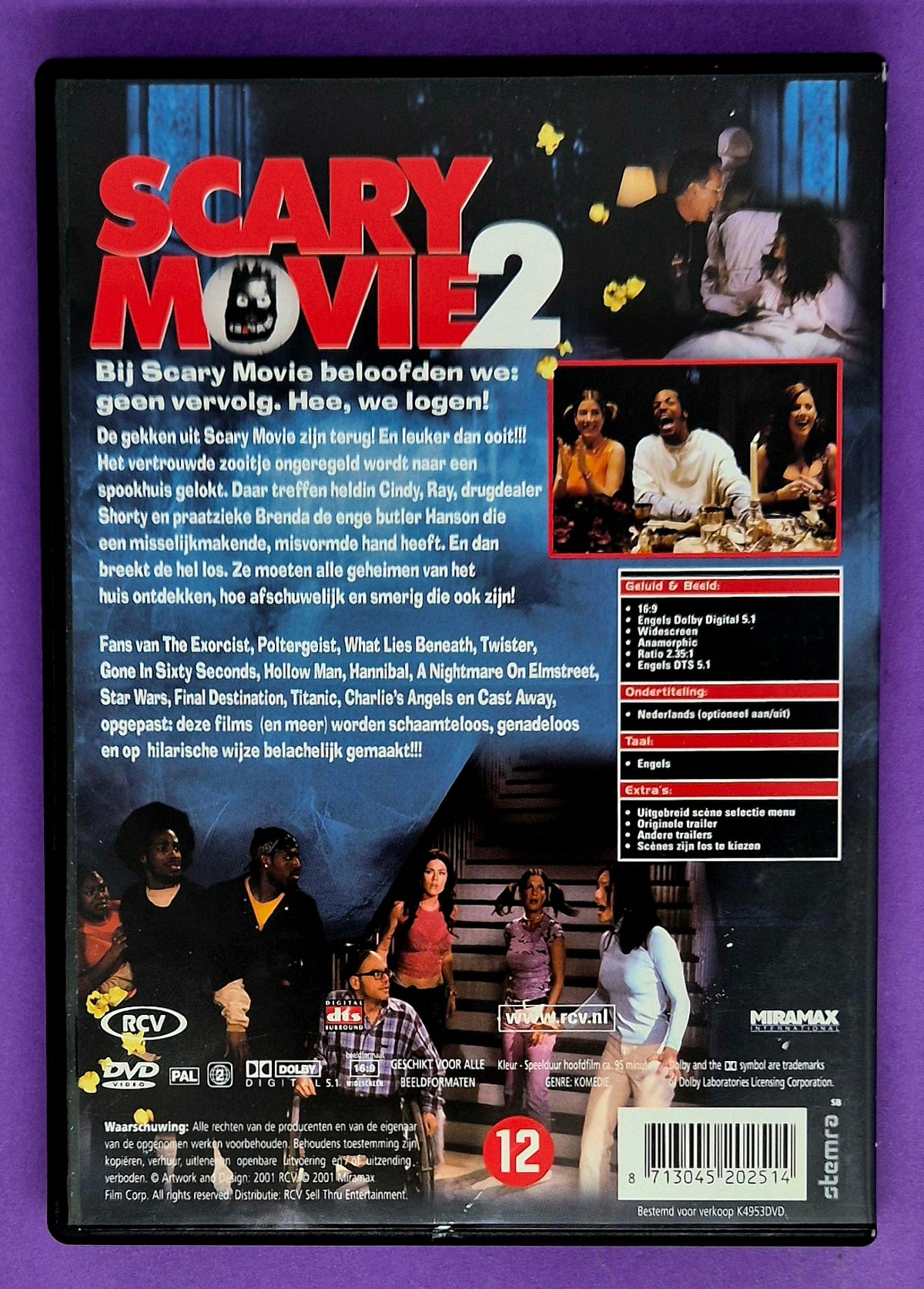 Scary Movie 2 DVD