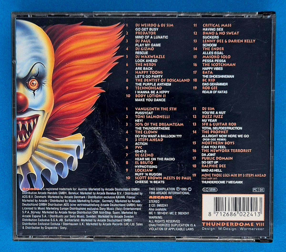 Various – Thunderdome VIII (The Devil In Disguise) CD