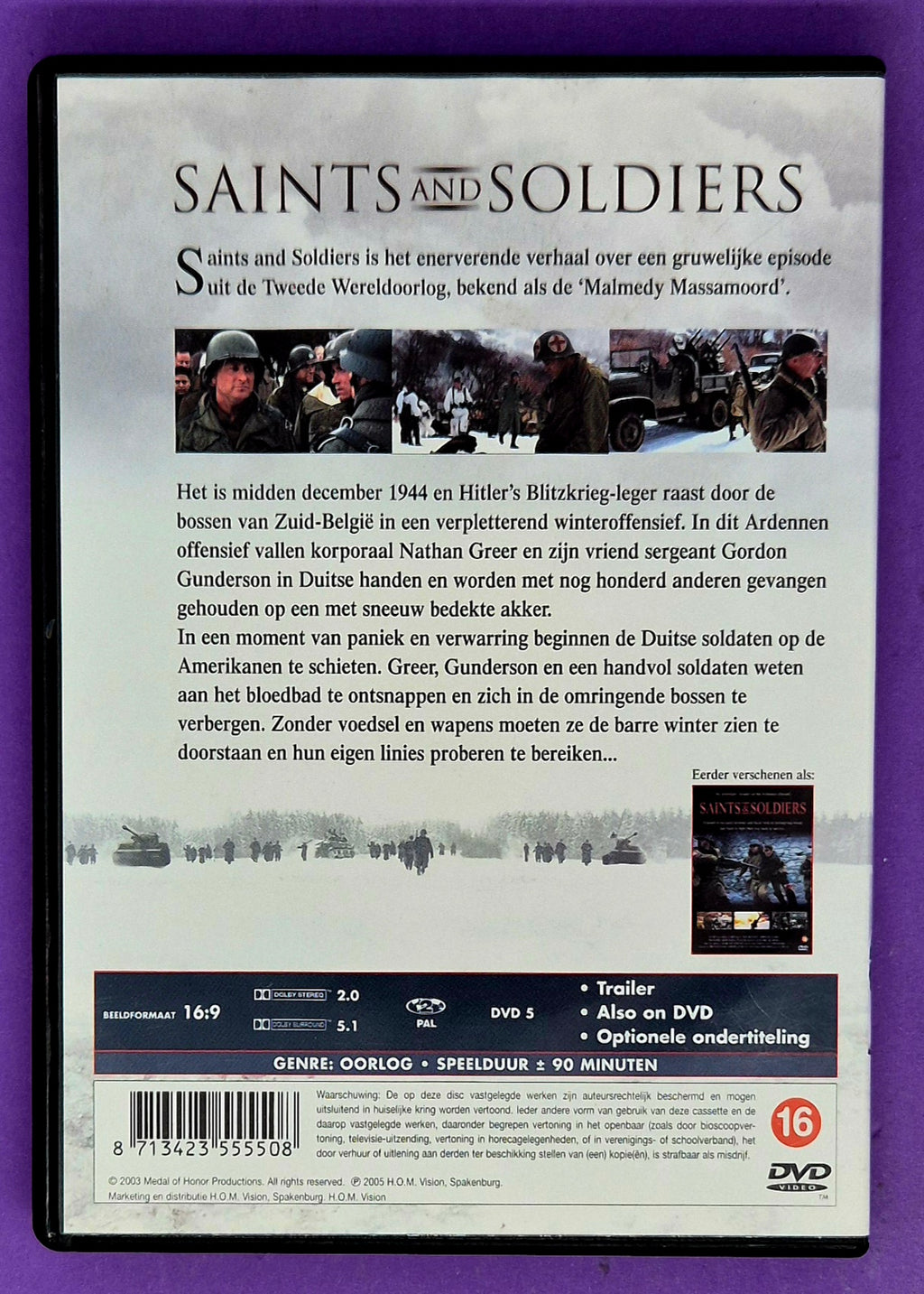 Saints And Soldiers DVD