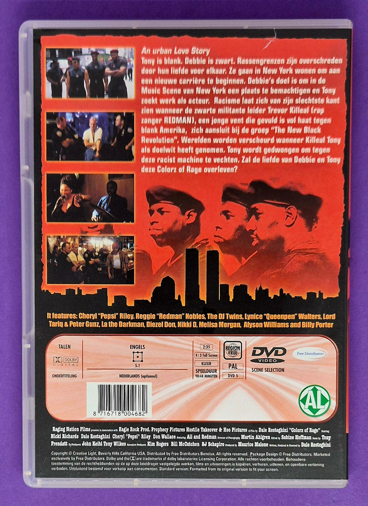 Colorz Of Rage DVD