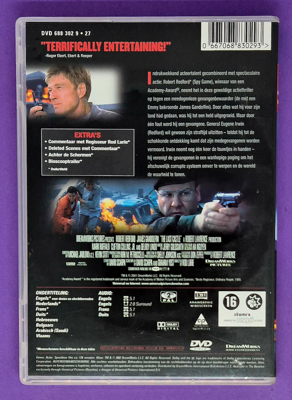 The Last Castle DVD
