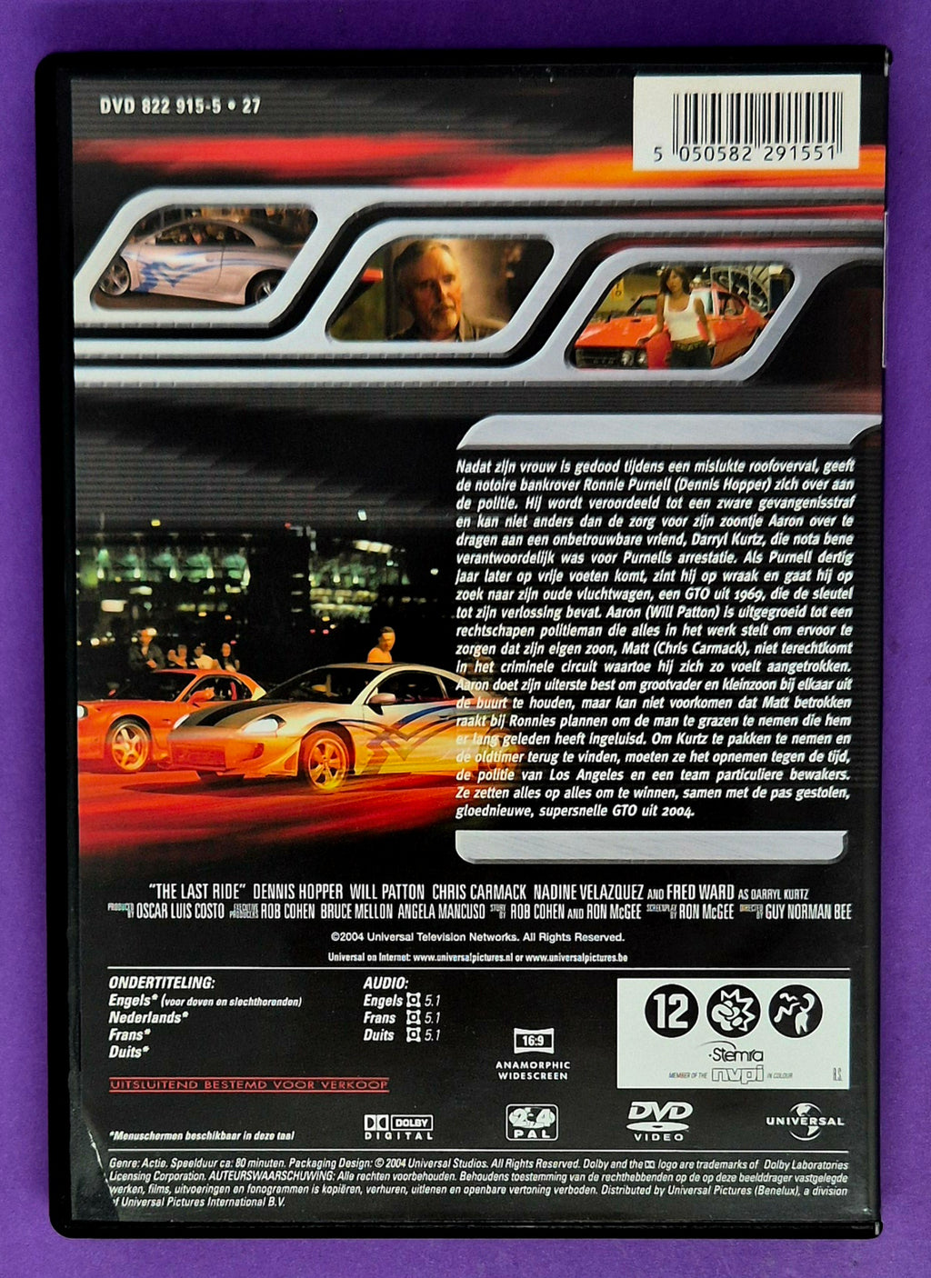 The Last Ride DVD