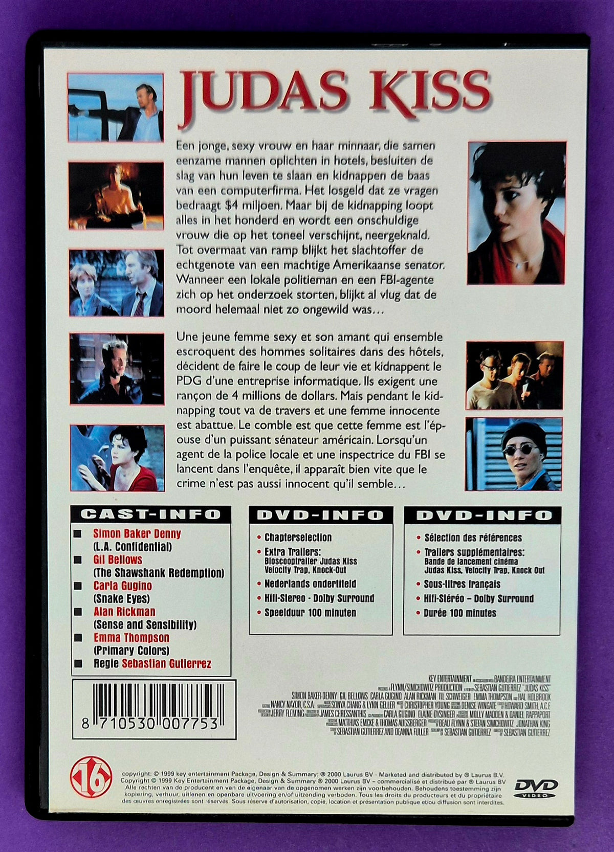 Judas Kiss DVD