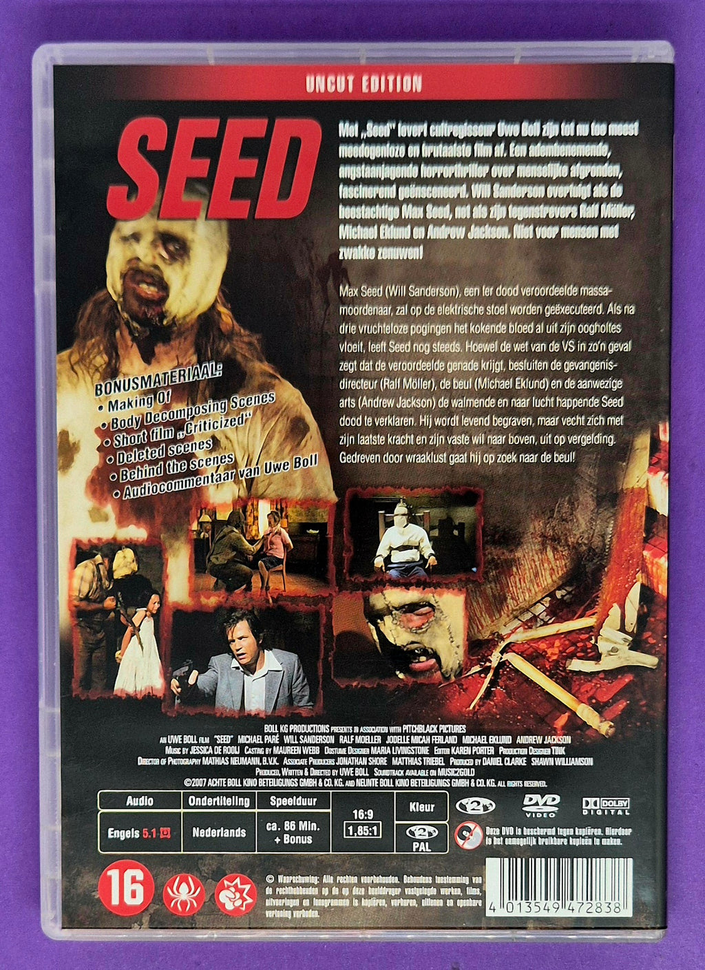 Seed - Uncut Edition DVD