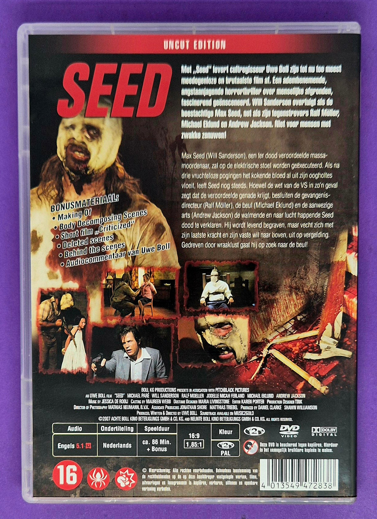 Seed - Uncut Edition DVD