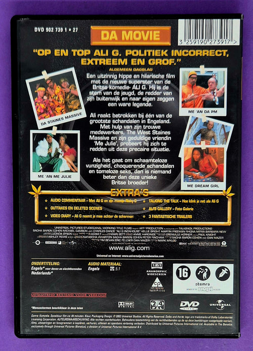 Ali G Indahouse - The Movie DVD