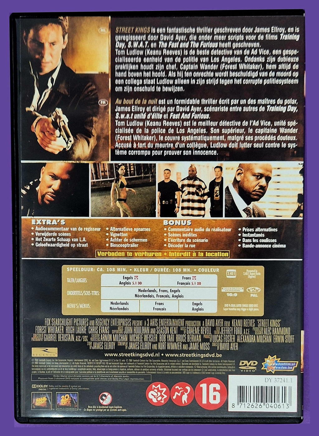 Street Kings DVD