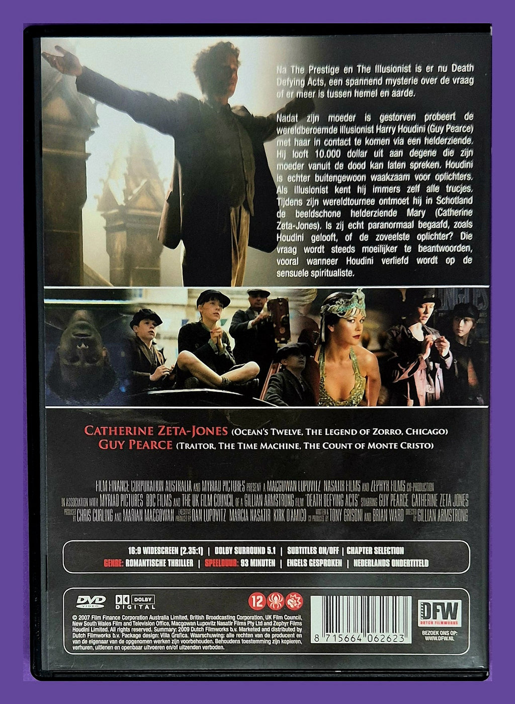 Houdini's Death Defying Acts DVD
