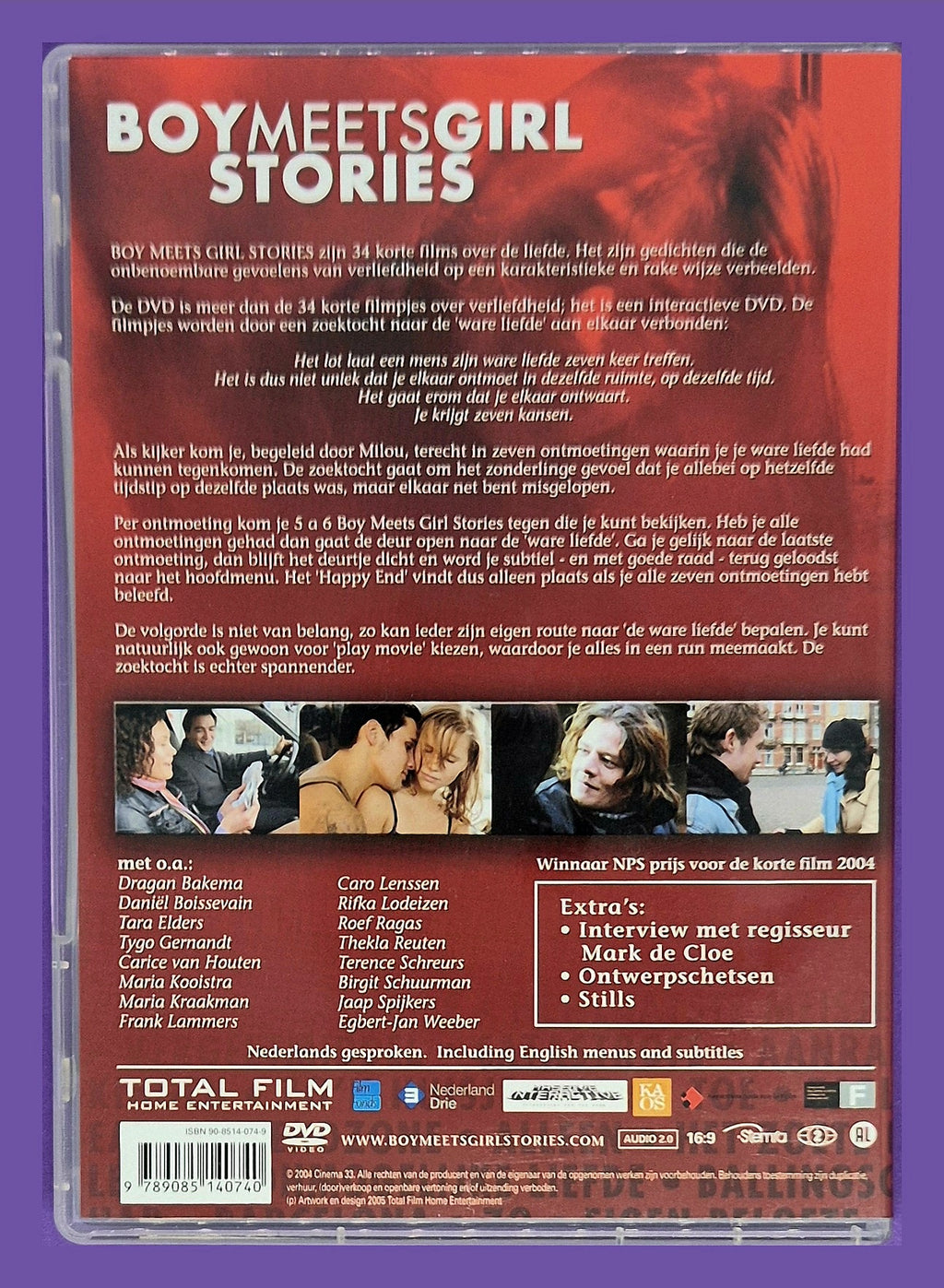 Boy Meets Girl Stories - 34 Korte Films DVD