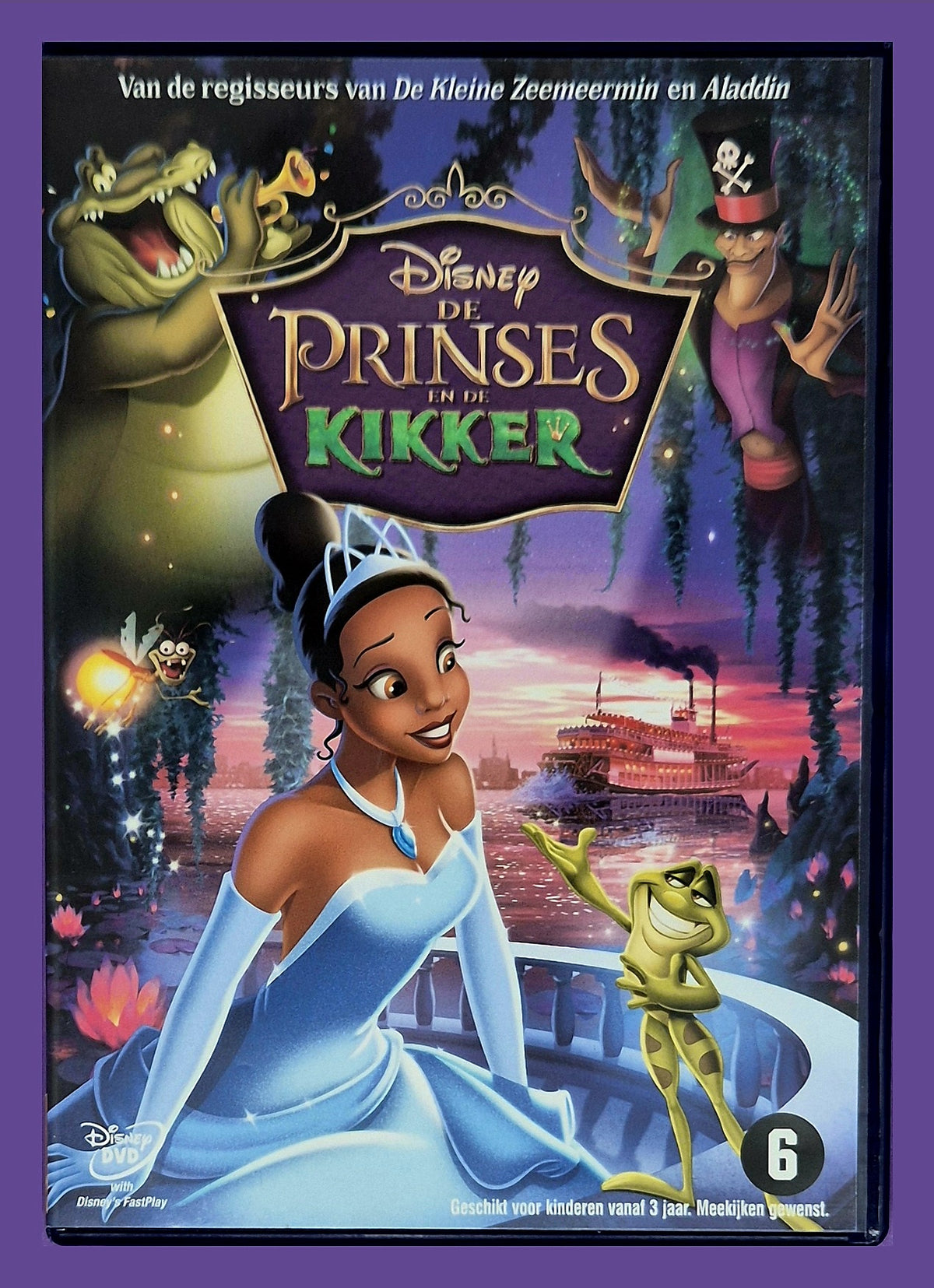 De Prinses En De Kikker DVD