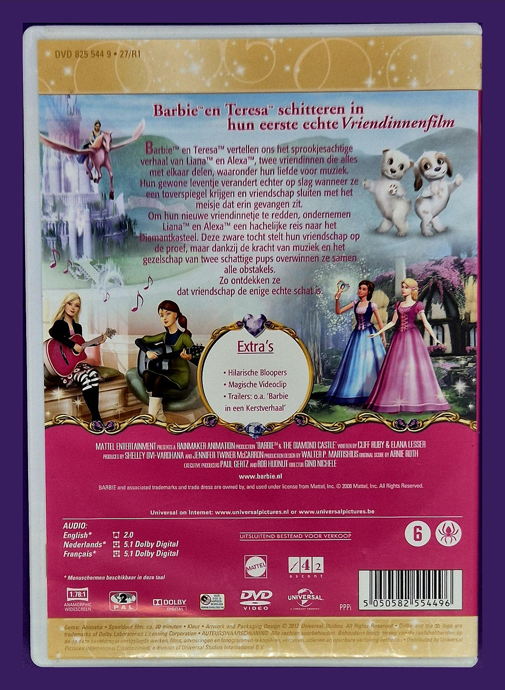 Barbie & Het Diamantkasteel DVD