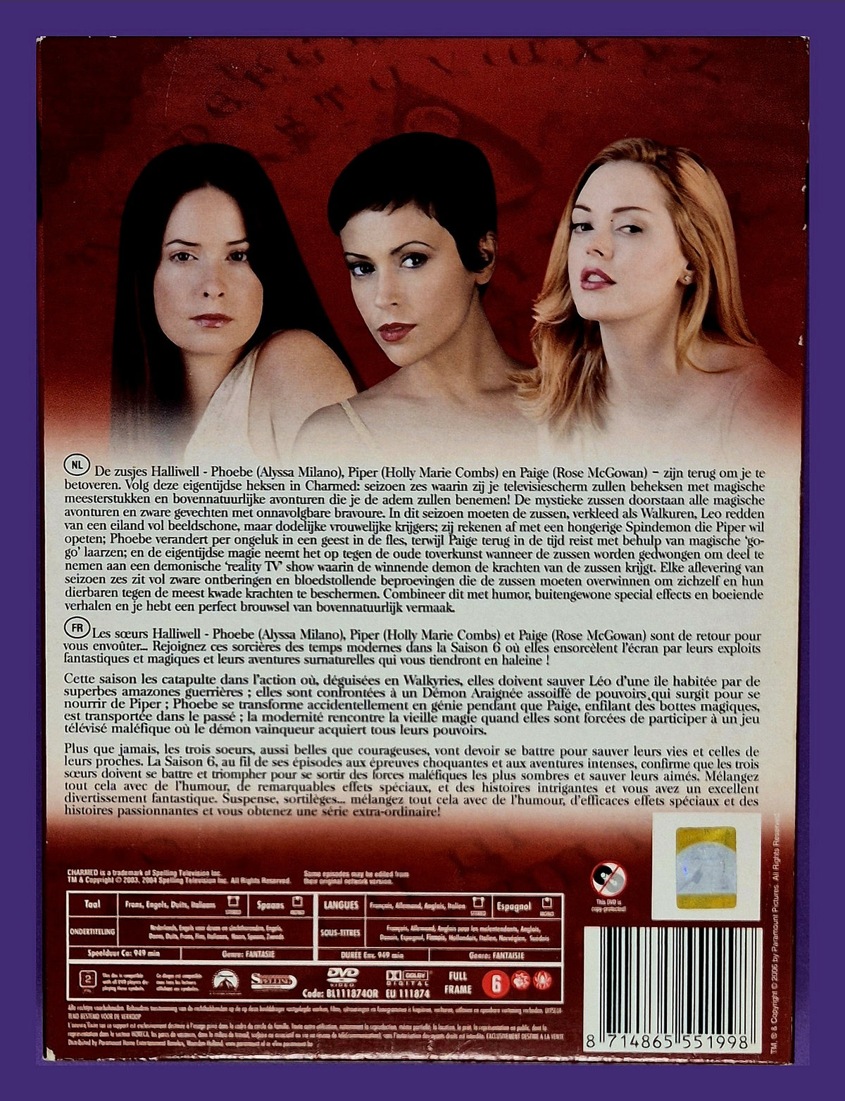 Charmed - Seizoen 6 DVD