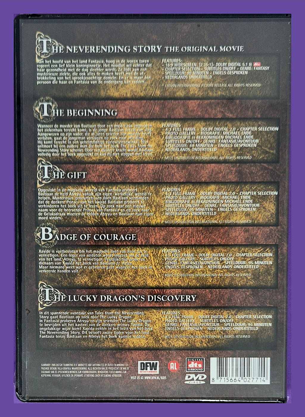 Tales From The Neverending Story - 5 DVD Special Collectors Box DVD