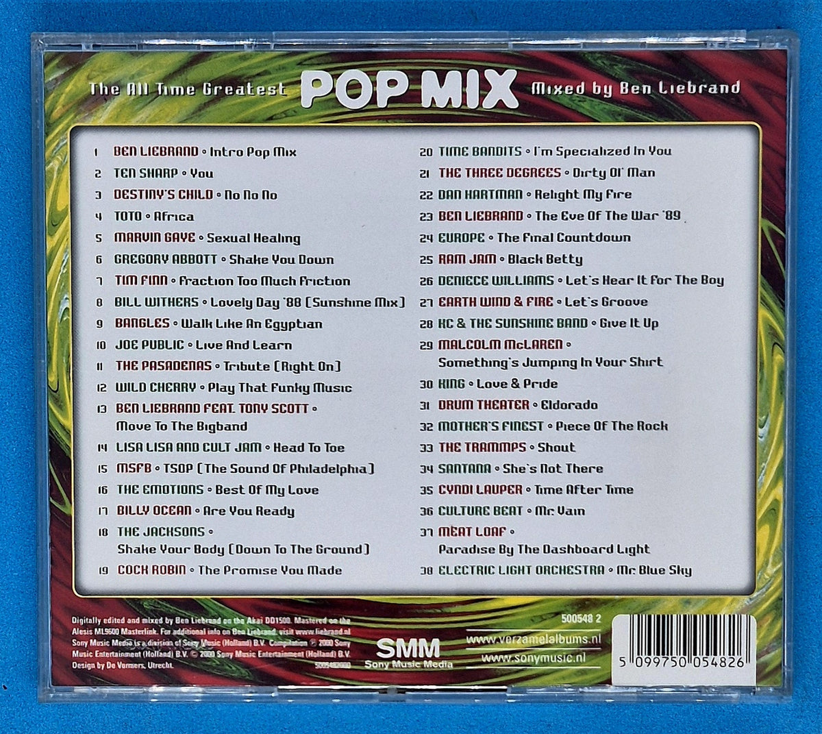 Ben Liebrand – The All Time Greatest Pop Mix CD