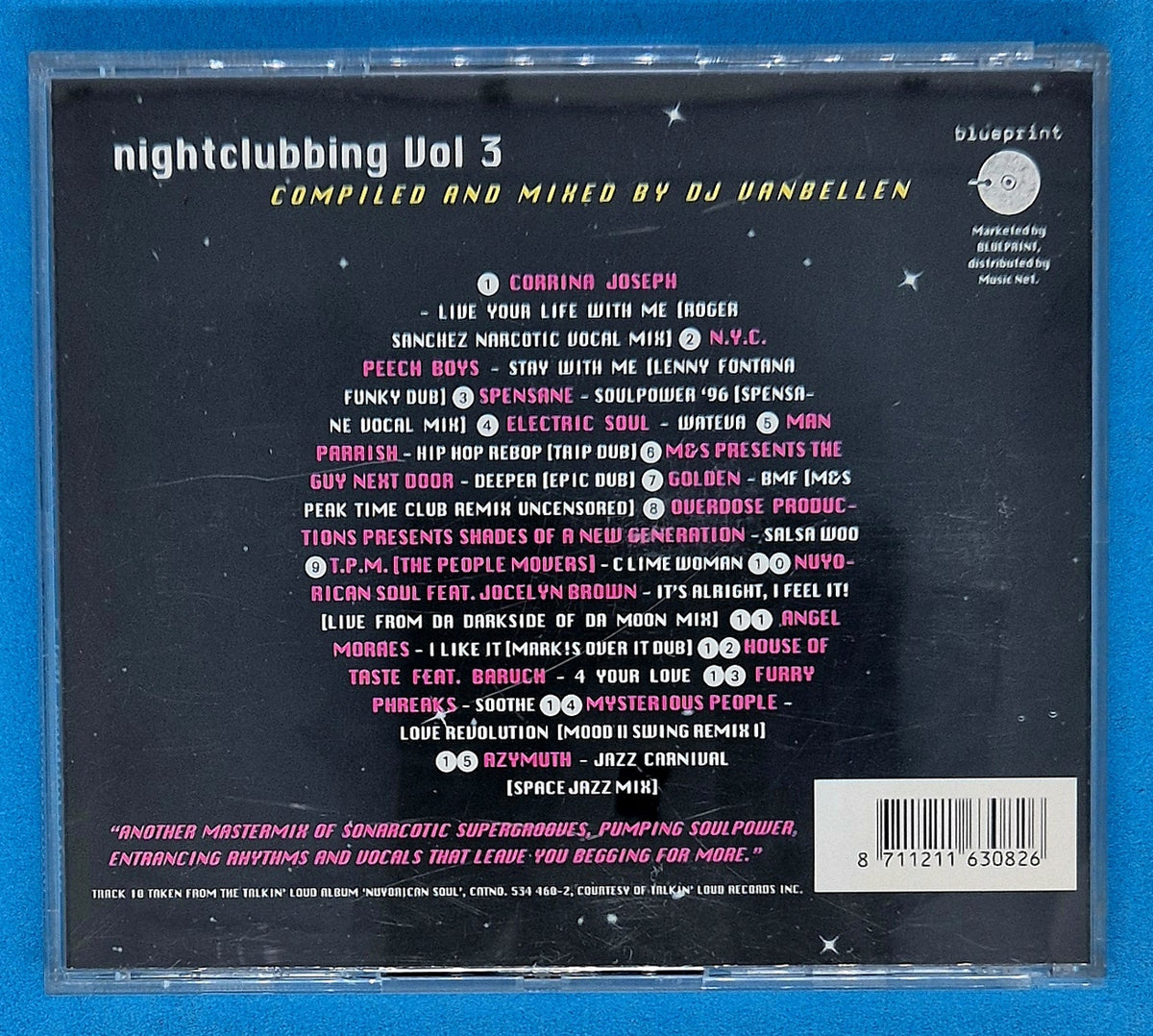 DJ Vanbellen – Nightclubbing Vol 3 CD