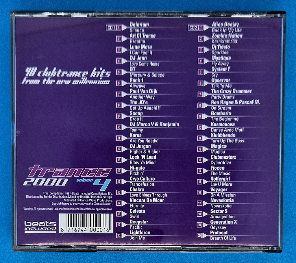 Various – Trance 2000 Volume 4 CD