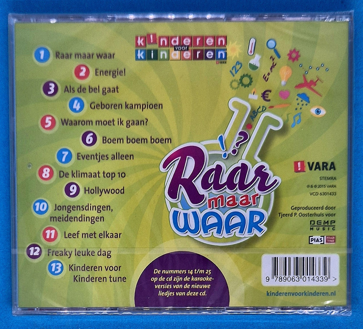 Kinderen voor Kinderen – 36 - Raar Maar Waar CD
