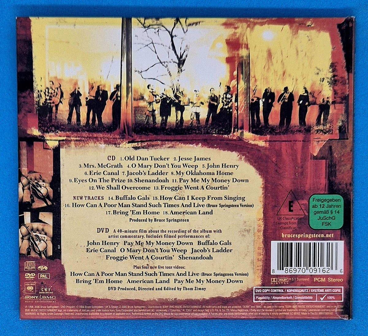 Bruce Springsteen - We Shall Overcome - The Seeger Sessions - American Land Edition CD + DVD