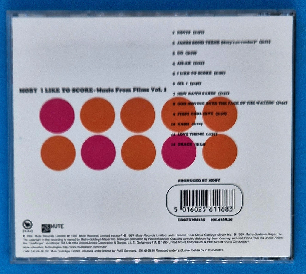Moby - I Like To Score CD