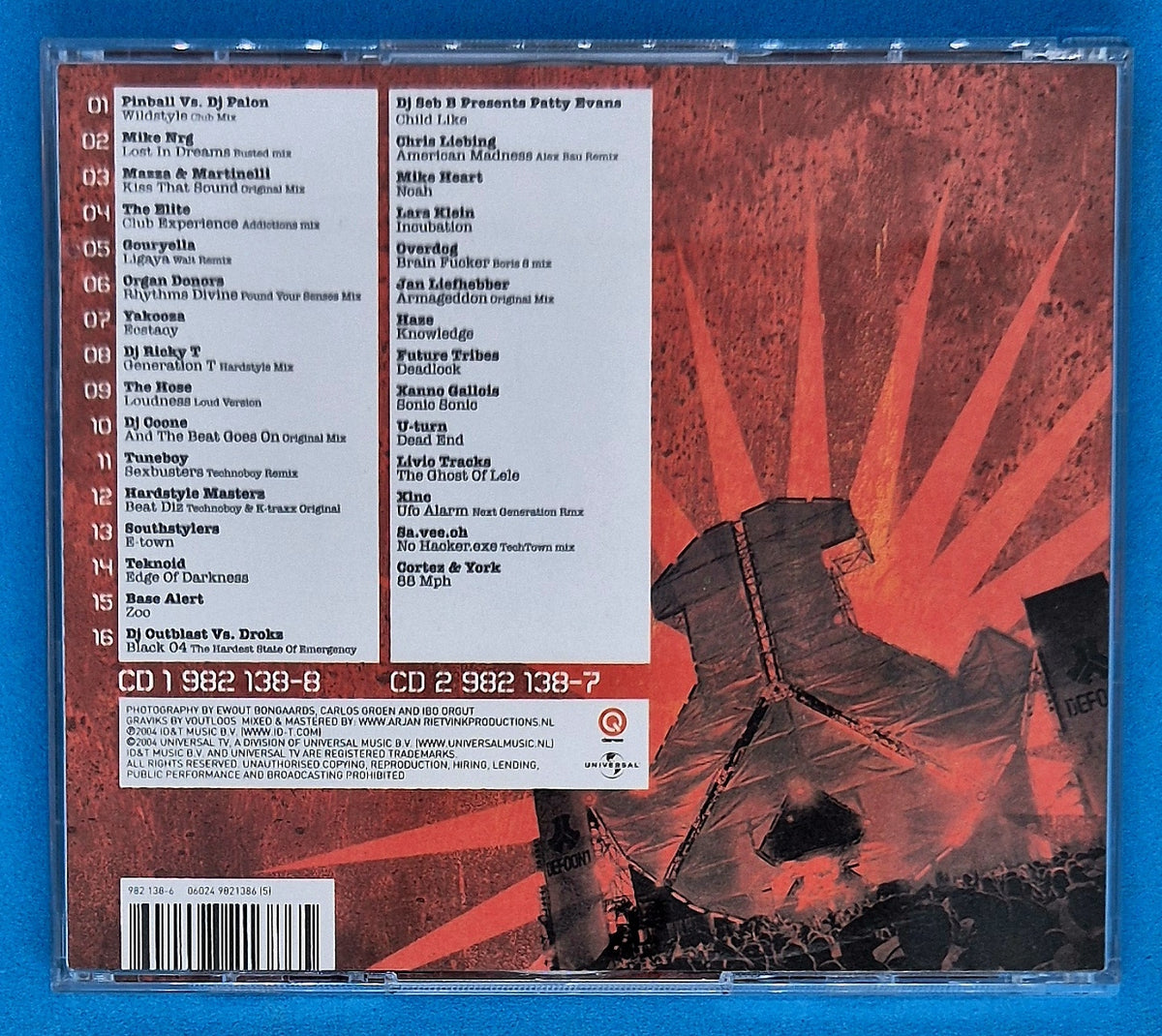 Various - DefQon.1 2004 - Maximum Force Readiness CD