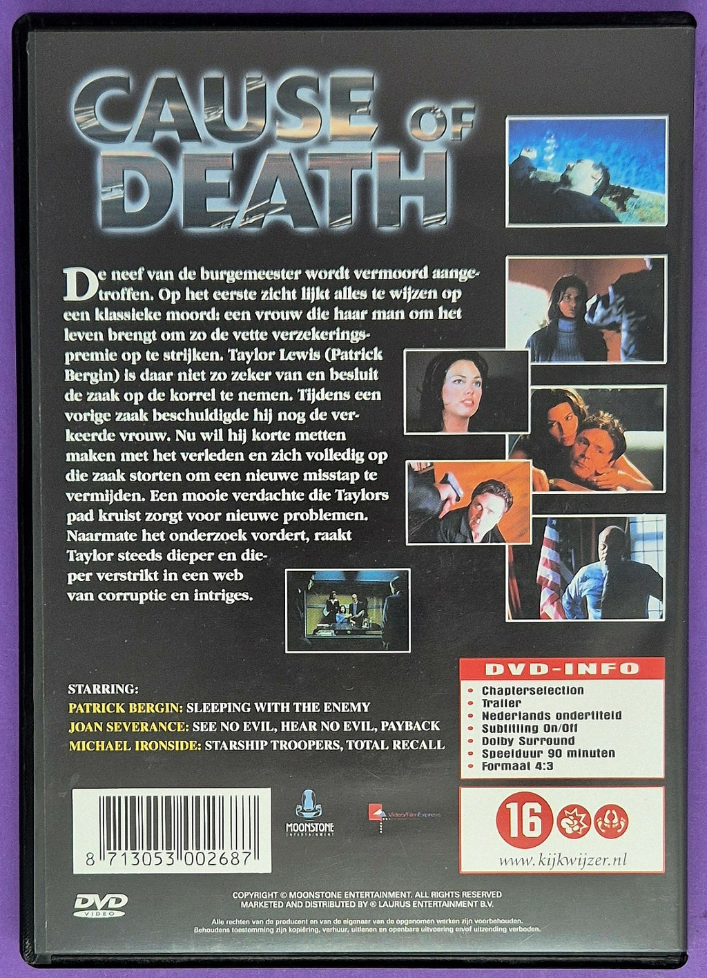 Cause Of Death DVD