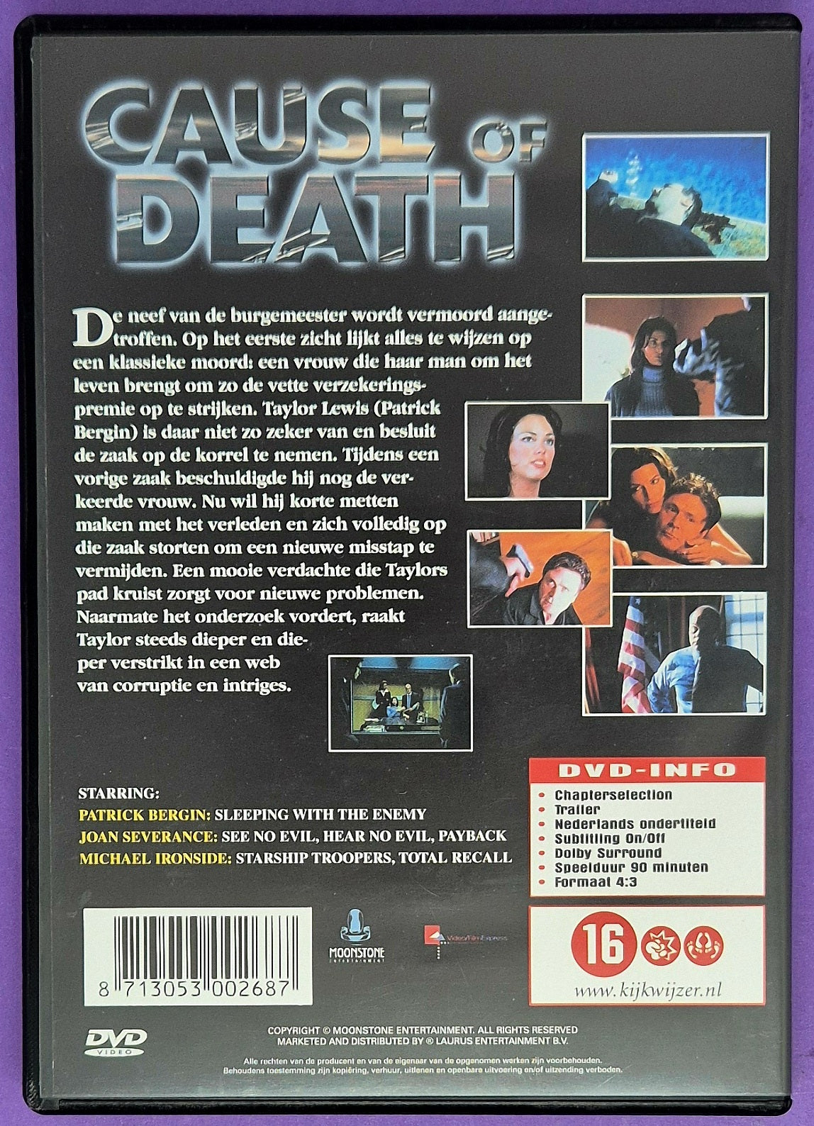 Cause Of Death DVD