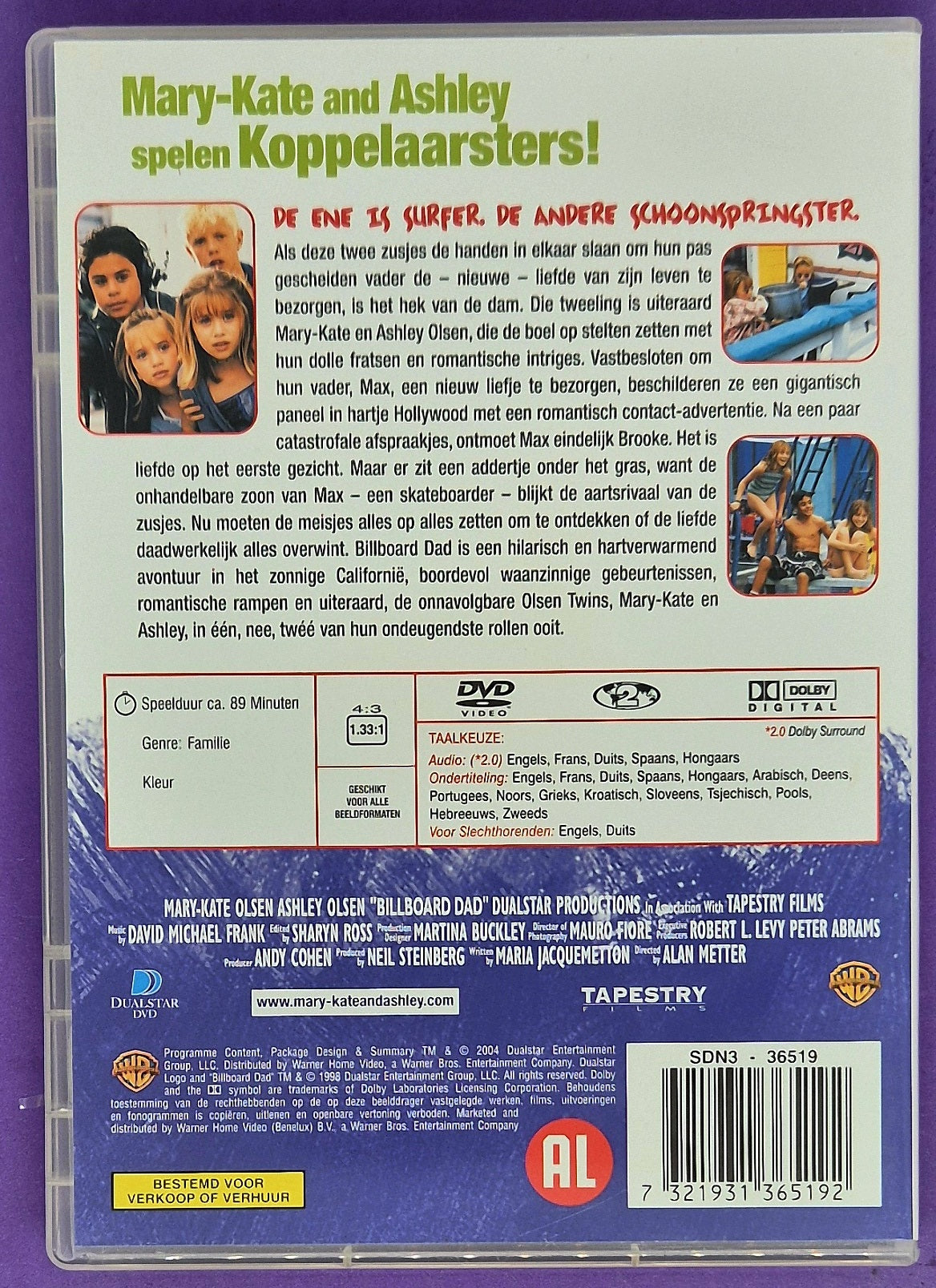 Billboard Dad DVD