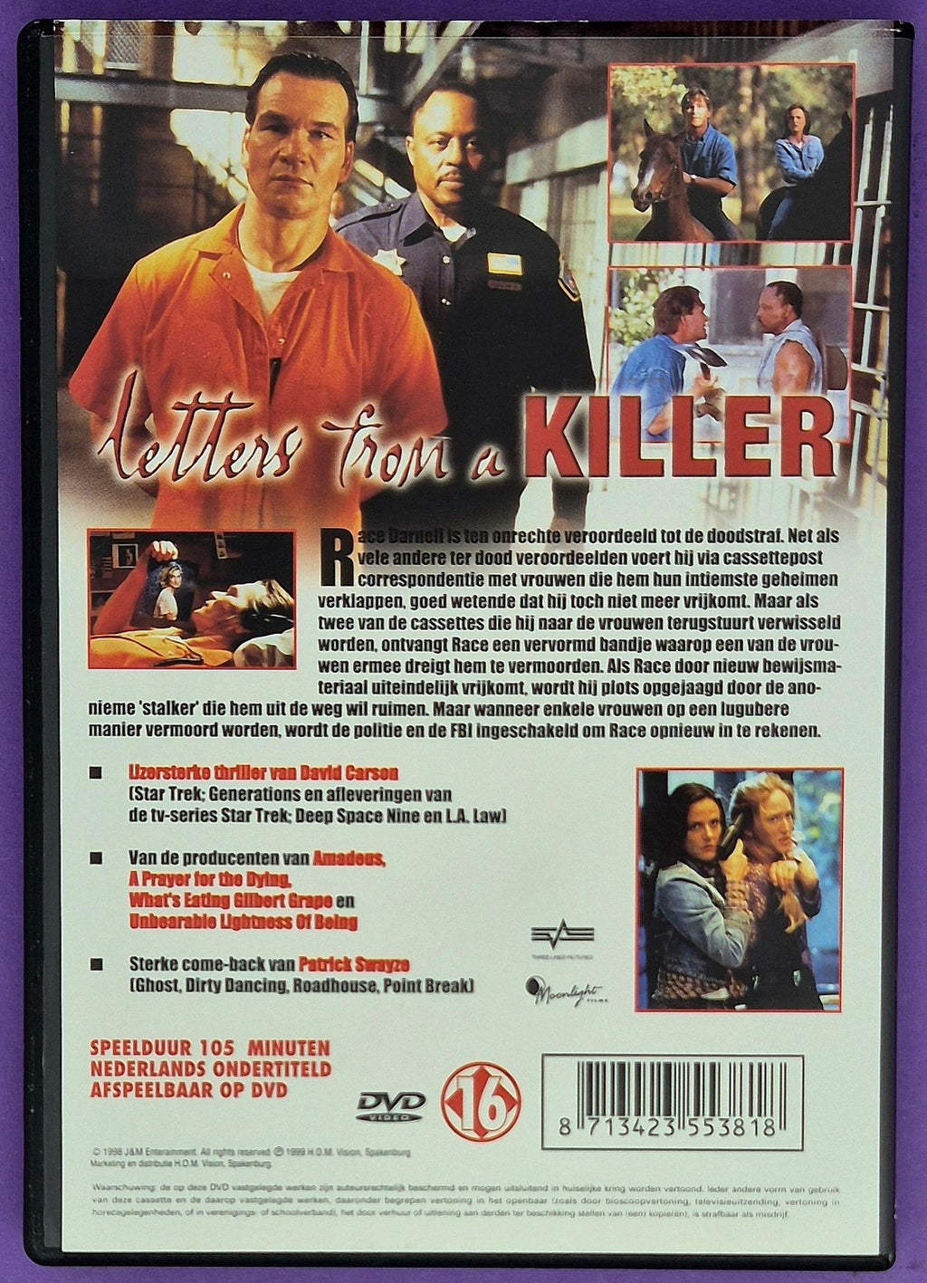 Letters From A Killer DVD