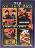 Action Box Vol. 1 - 4 Films Op 2 DVD's