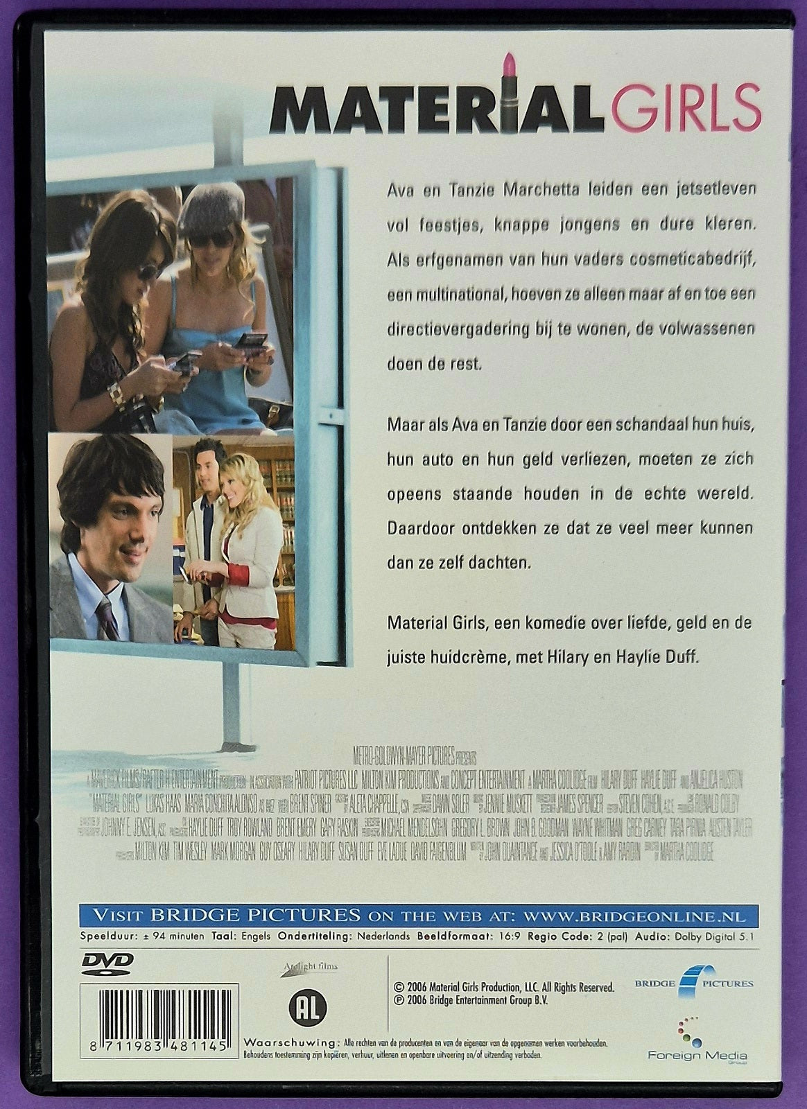 Material Girls DVD