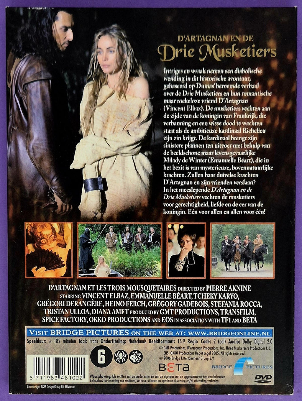 D'Artagnan En De Drie Musketiers - Miniserie DVD