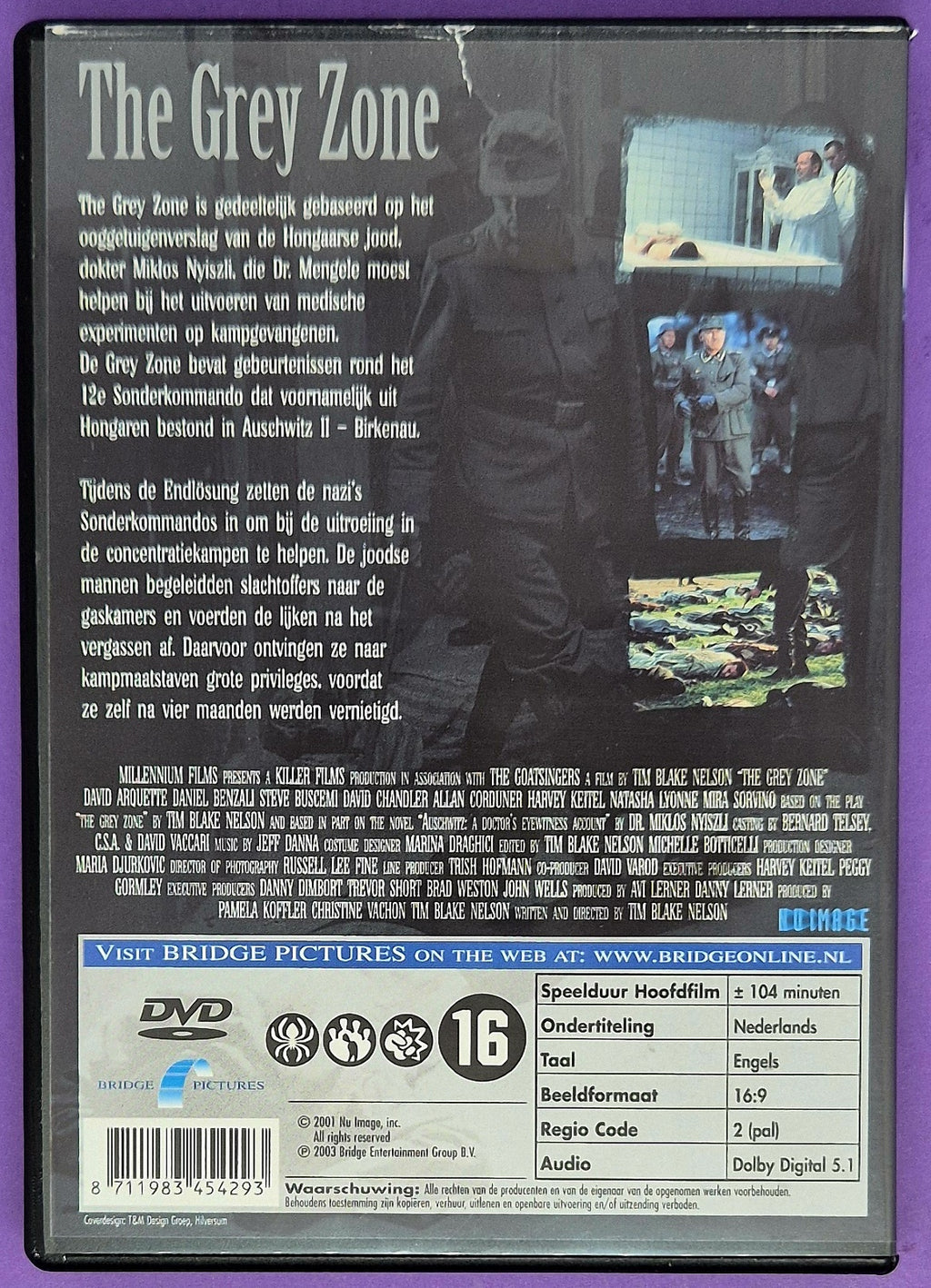 The Grey Zone DVD