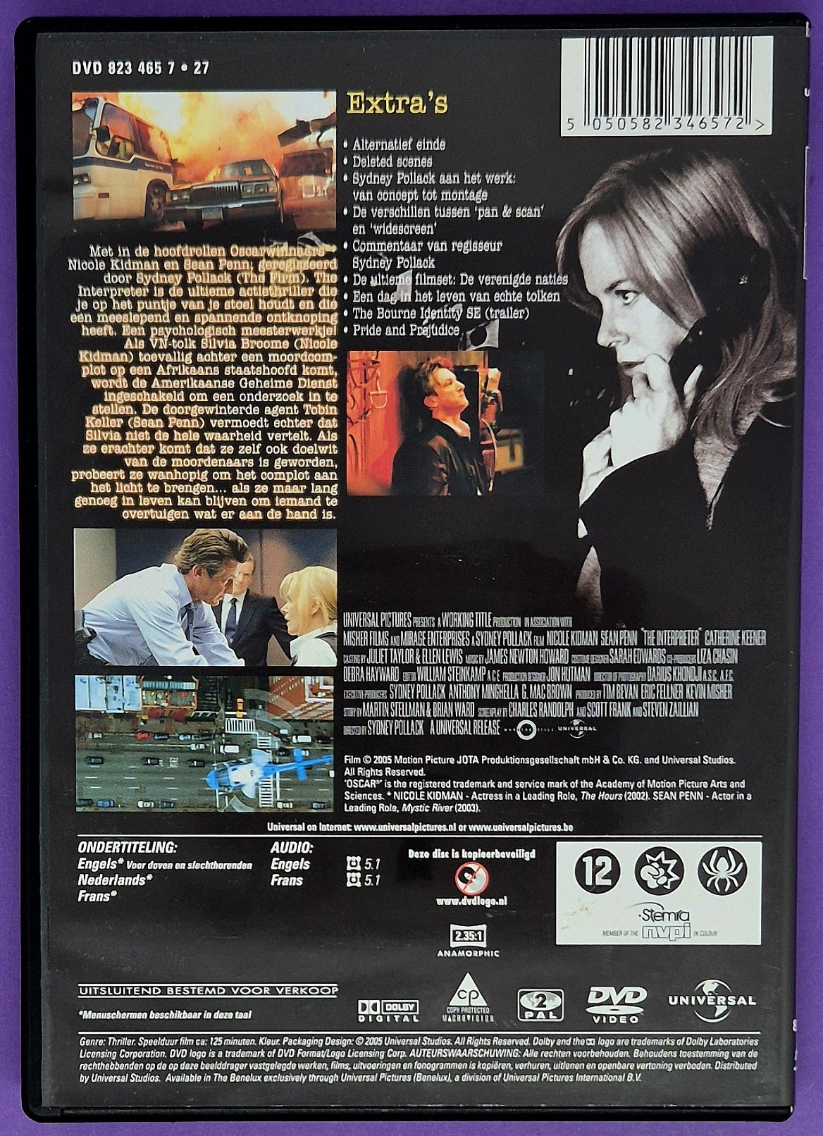 The Interpreter DVD