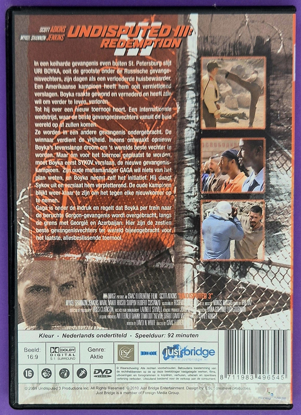 Undisputed III: Redemption DVD