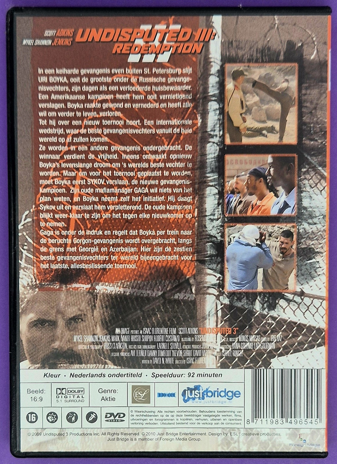 Undisputed III: Redemption DVD