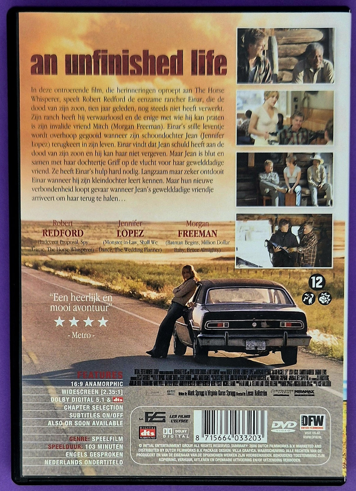 An Unfinished Life DVD