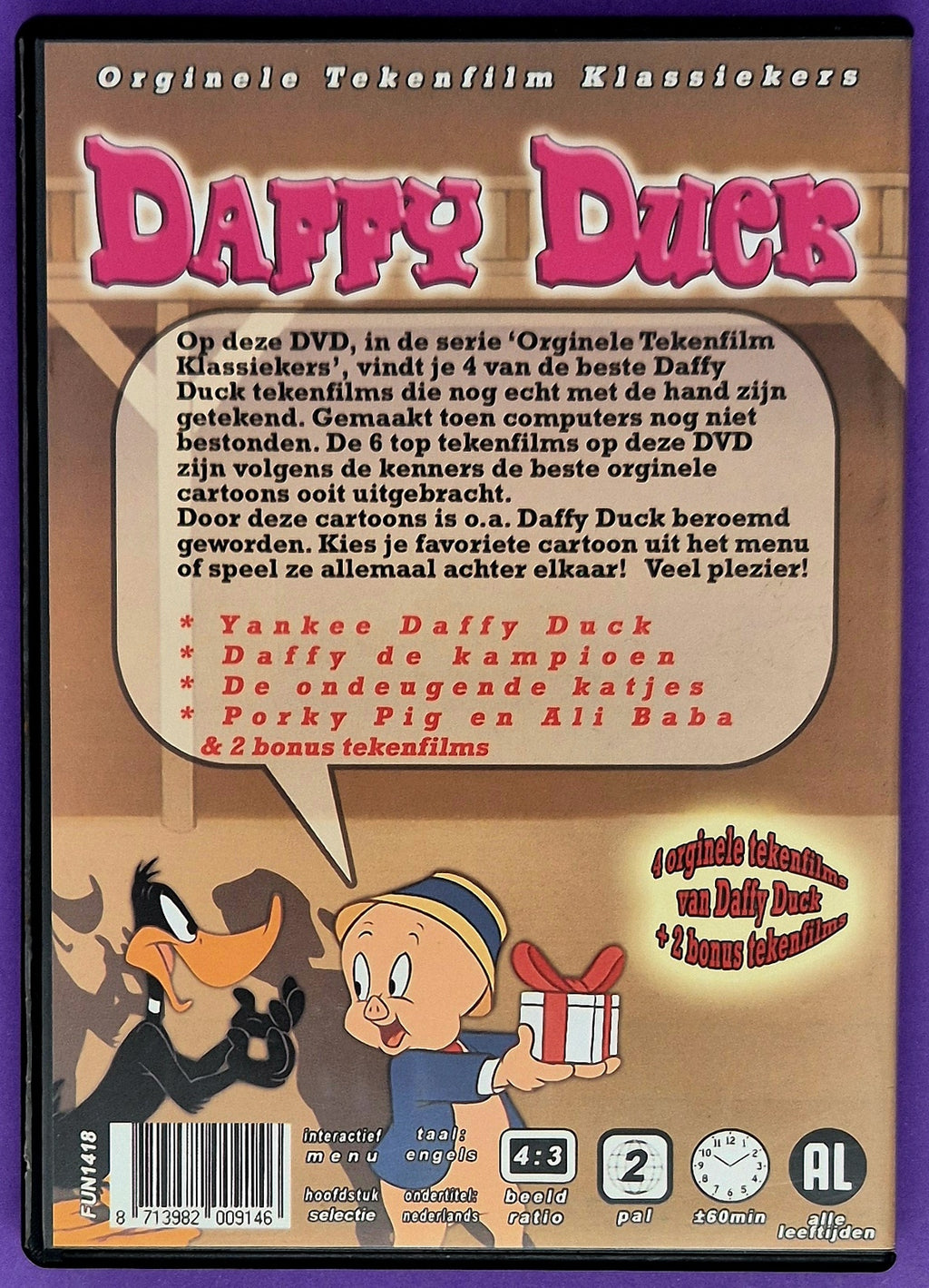Daffy Duck - Originele Tekenfilm Klassiekers DVD
