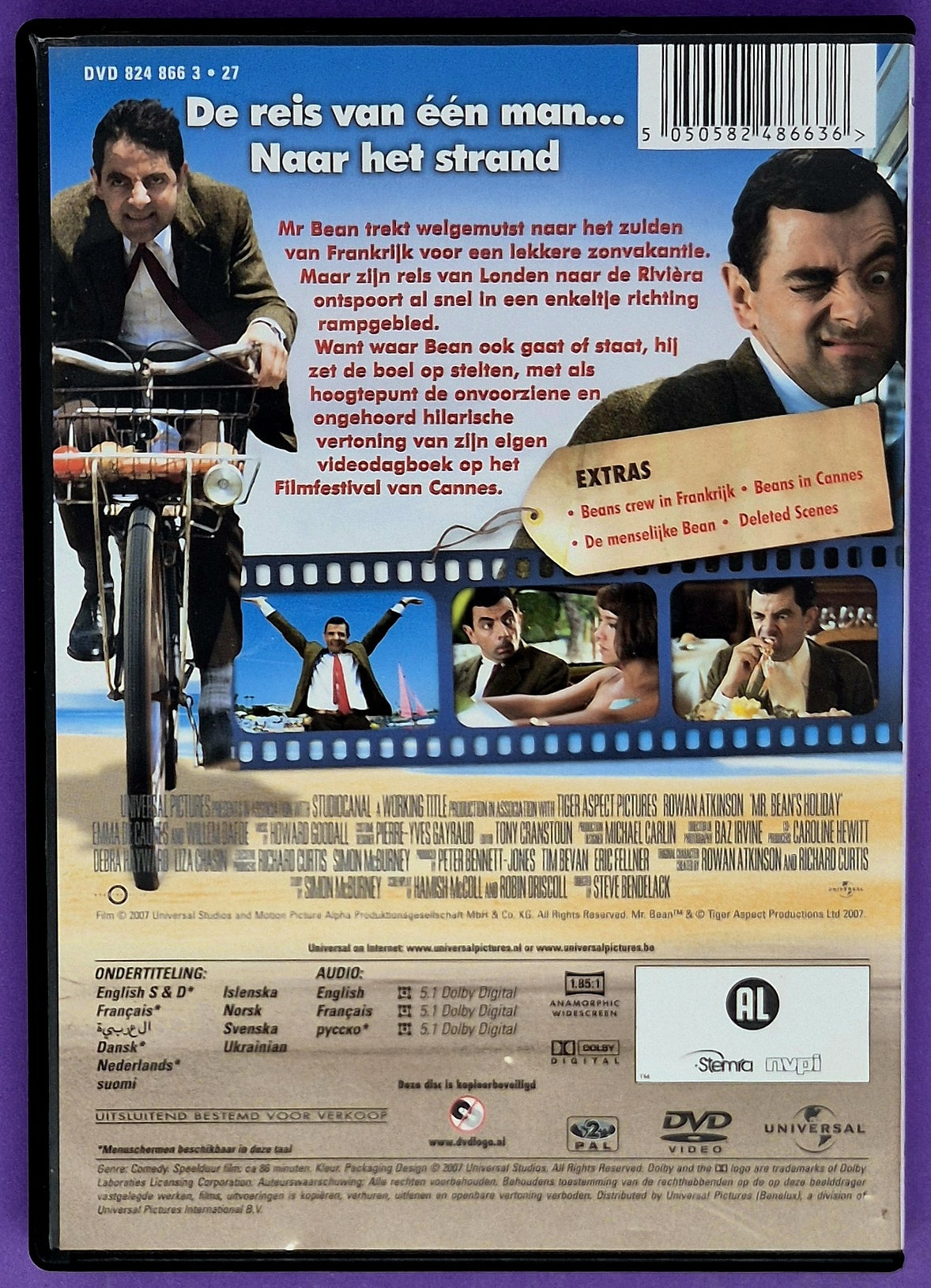 Mr. Bean's Holiday DVD