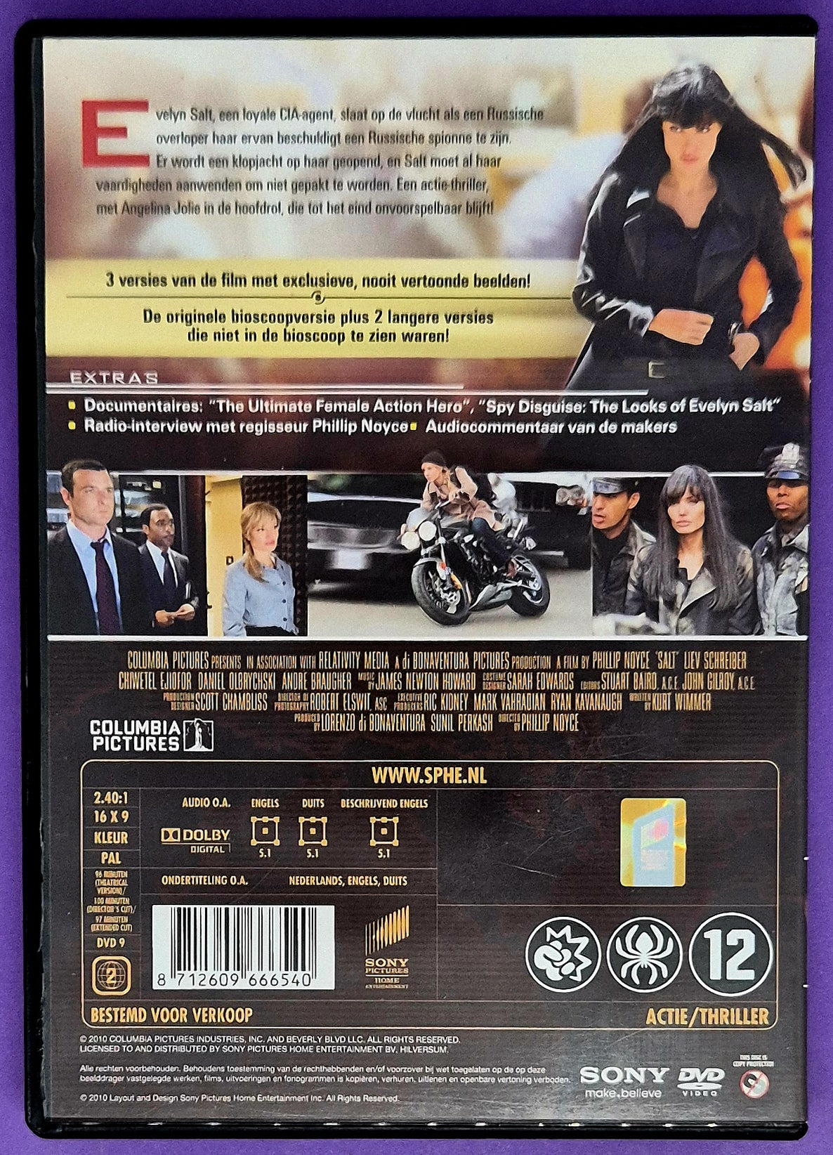 Salt - Deluxe Extended Edition DVD