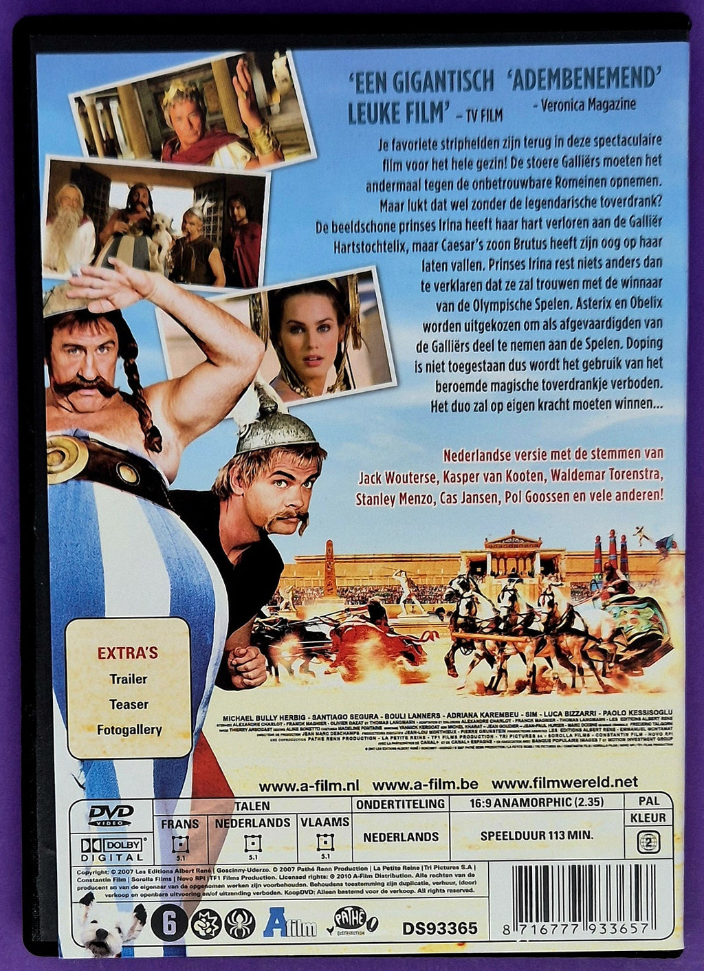 Asterix En De Olympische Spelen DVD