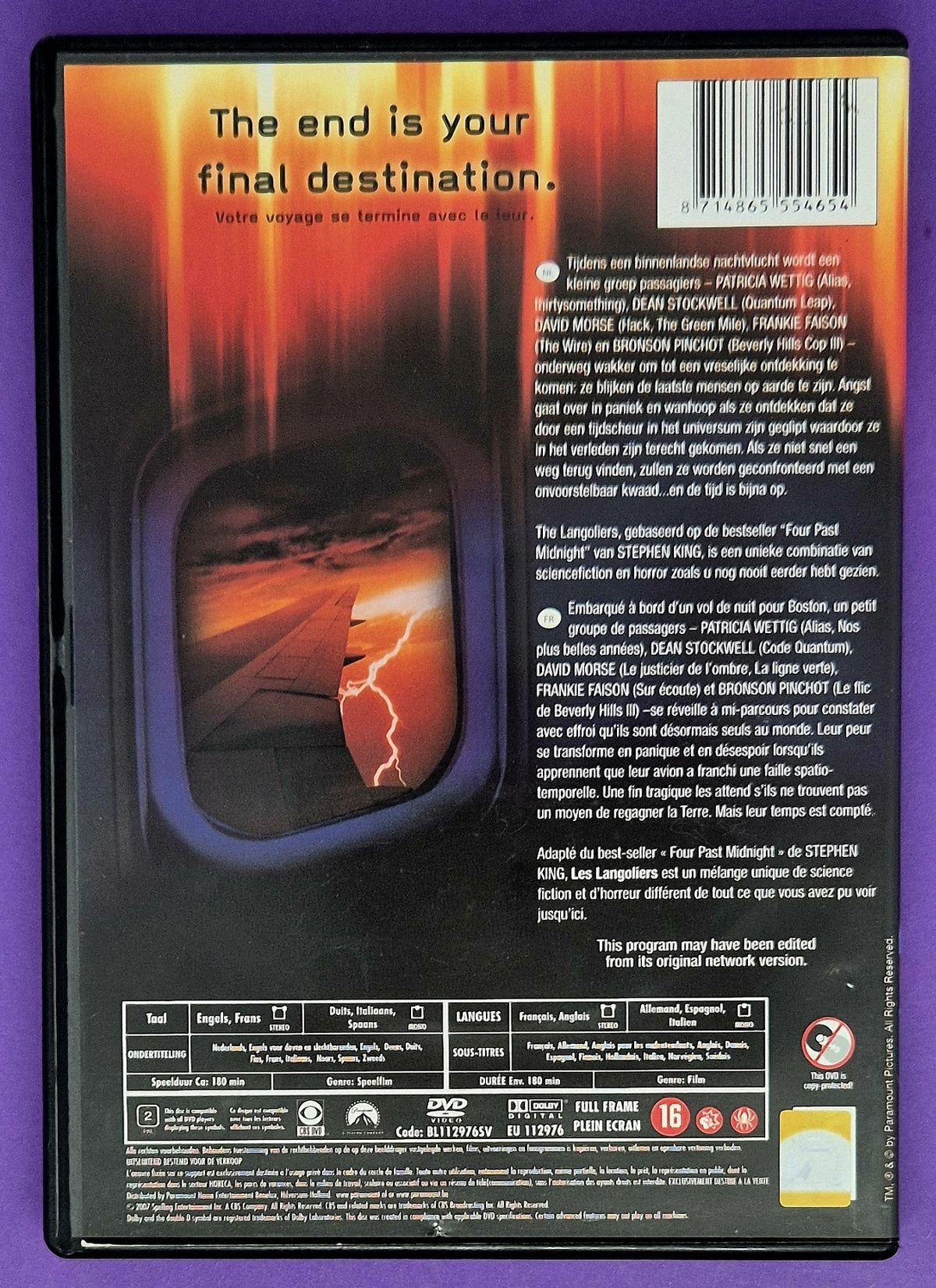 The Langoliers DVD
