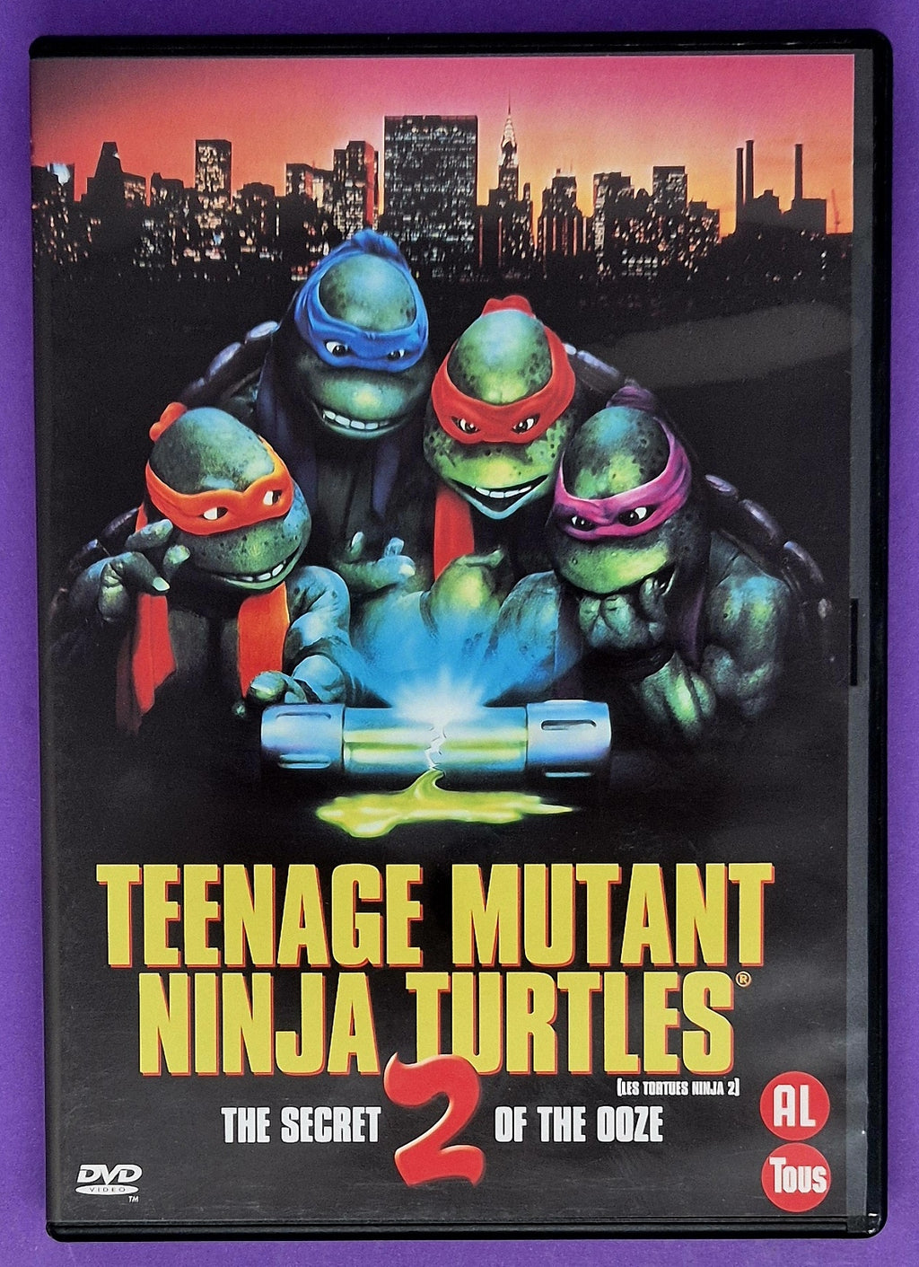 Teenage Mutant Ninja Turtles II: The Secret of the Ooze DVD