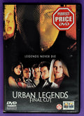 Urban Legends: Final Cut DVD